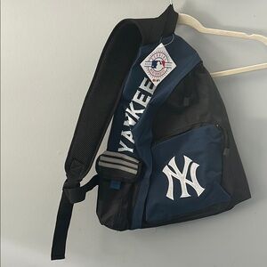 Genuine Merchandise Blue and Black Yankees Backpack